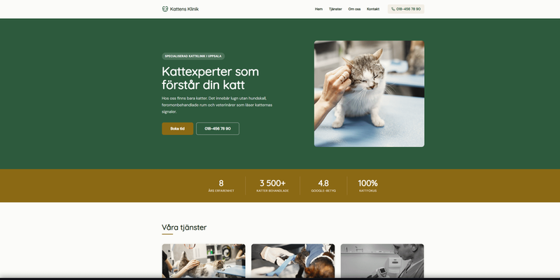 Förhandsgranskning av mallen Veterinär